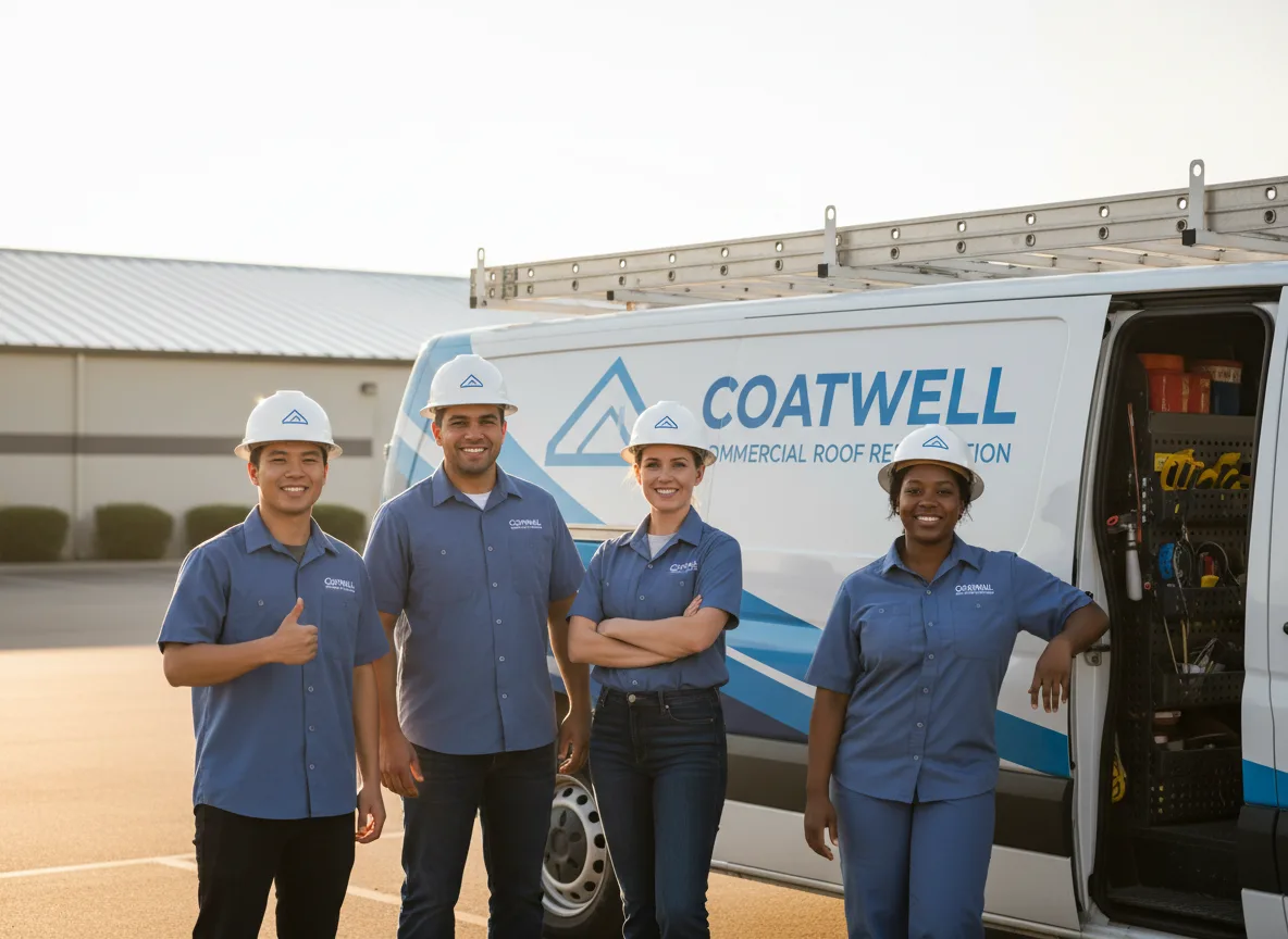 Commercial roof coating company in Stockville, NE